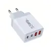 Carregador de Cabeça Super Rápido Pd55W Transfronteiriço 2A2C Multi-Porta Flash Charging Head Adequado para Carregador de Celular Apple 17