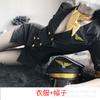 Lencería Sexy Sexy Mujer Policía Una Pieza Uniforme de Azafata Traje de Tentación Cosplay Juego de Roles Ajustado