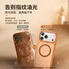 Adecuado para funda de teléfono móvil Iphone18Promax, Succión Magnética con Sensación de Piel, Funda Protectora Anticaídas Mate Galvanizada Apple 17