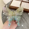 Novo Estilo Chinês Novo Presilha de Prendedor com Borla de Borboleta Ambiência Acessórios de Cabelo Antigos Grampo de Cabelo para Cheongsam Hanfu Estilo Nacional