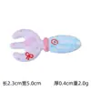 Pinza para el pelo de encaje con lazo de cuadros rosas, accesorio de resina para funda de teléfono móvil, zapato con agujero, venta al por mayor