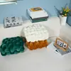 Almofada Quadrada Tecida para Assento de Escritório, Almofada Decorativa para Bay Window, Travesseiro de Pelúcia com Elastano para Encosto de Sofá