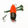 Grupo de línea de equilibrio de plástico tipo F CNC anzuelo de pesca grupo de línea de enganche rápido anzuelo de pesca anzuelo con púas carpa cruciana pequeña