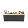 Gabinetes de Pizarra Gabinetes de Cocina Gabinetes con Encimera de Mármol Estufa Integrada Alquiler de Vivienda Gabinete de Almacenamiento Gabinete Combinado