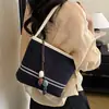 Bolsa Jeans Exclusiva e Moderna de Nicho para Mulheres, Nova Moda 2026 Versátil Bolsa de Ombro/Axila, Bolsa Saco de Verão