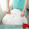 Saco Jumbo para Guardar Edredom Cesto de Armazenamento Caixa de Armazenamento Dobrável Cesto de Roupa Suja com Cordão para Mudança Roupas Edredom Saco de Armazenamento