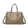 Bolsa de Mão Denk em Couro Genuíno Inverno Nova Moda High-End Nicho Bolsa de Ombro Único Transversal Couro Bovino de Primeira Camada Bolsa Feminina