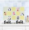 1130 pegatina autoadhesiva antiaceite limpieza de cocina estufa alta temperatura azulejo pegatina de humo impermeable decorativa pegatina de pared