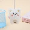 Llavero de Cadena de Cuentas de Oso Lindo de Peluche de Dibujos Animados Colgante de Muñeca de Peluche de Dibujos Animados Regalos para Máquinas de Peluches