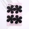 Pegatinas Negras de Joyería para el Cabello para Lavado Facial y Cabello Suelto, Accesorios para el Cabello de Velcro para Niños, Pegatinas para Flequillo, Accesorios para el Cabello, Pegatinas Mágicas