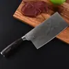 Fábrica fornecer Damasco padrão faca de corte cozinha fatiamento de carne faca de corte faca chef faca faca doméstica