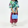 Moda Europea y Americana Bolsa de Playa Eva Verano Exterior Estilo Coreano Bolso de Mano Bolso Tote Accesorios DIY Bolsa con Agujeros