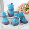 Sapatos Respiráveis Antiderrapantes para Pets de Verão Malha Refletiva Vazada Conforto Bichon Frisé Coberturas para Patas de Cachorro Pequeno Suprimentos para Cachorro Primavera