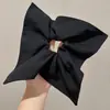 Goma para el pelo de alta gama estilo coreano para mujer, scrunchie con lazo de encaje, cuerda para moño de pelo linda, accesorio para el pelo versátil