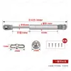 Varilla de Soporte Neumático Especial de 6 y 8 Pulgadas para Levantar Puertas de Vidrio, Varilla de Soporte Hidráulico para Puerta de Marco de Aluminio Minimalista, Amortiguador de Gas Telescópico Corto