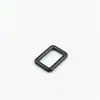 Luz de ouro e prata arma preto pendurado chapeamento de uma polegada de diâmetro interno 2,6 cm saco de acessórios de hardware die-casting fivela quadrada Lip Buckle