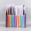Bolsa Organizadora Vertical Inclinada A4 Grande Capacidade para Escritório Estudante Armazenamento e Organização de Provas Kit de Informações Pasta Telescópica