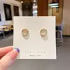 Pendientes Ins de Gama Alta, Tachuelas para Orejas, Nicho Nuevo, Famosos de Internet, Pendientes de Moda Exquisitos de Lujo Ligero, Estilo Coreano, Combinan con Todo