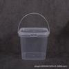 Bolsa Cubo Cuadrada Transparente SeaLed 0.3L-5L Fruta Leche Té Juguete Barro de Colores con Tapa Cubo de Embalaje para Almacenamiento Mayoreo