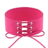 Ventas Directas de Fábrica Personalidad Sencilla Exagerado Punk Sexy Divertido Collar de Bondage Cadena de Cuello Atada Correa para el Cuello Collar para la Clavícula