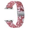 Resina Natural Adecuada para S11/12 Apple Iwatch345678910 Correa de Reloj Ultra Transparente de Tres Piezas