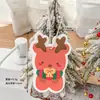 Pano de Limpeza de Árvore de Natal Desenho Animado, Esponja Doméstica para Lavar Louça em Formato de Árvore de Natal 3D, Gadget de Cozinha