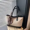 Comércio Exterior Europeu e Americano Linho de Alta Qualidade Lenço de Seda Moda Estilosa Versátil Simples Casual Textura Bolsa Tote de Ombro Único