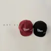 Gorra de Béisbol Suave con Visera y Bordado de Letra para Bebé, Estilo Delgado para Primavera y Otoño, Gorro de Copa Suave para Bebés y Niños Pequeños, Gorra de Béisbol de Verano