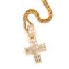 Hip-Hop Antiguo Lindo Rap Europeo y Americano Tendencia Producto Colgante de Cruz Fátima Anhe Joyería de Accesorios para Usar en Nicho