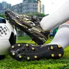 Fábrica de origem de Quanzhou atacado chuteiras de futebol infantis, chuteiras de futebol esportivas unissex, chuteiras para gramado para alunos do ensino fundamental, chuteiras para competição e treinamento