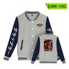 Suministro transfronterizo, venta al por mayor, uniforme de béisbol para pareja de Fan Ma Blade, chaqueta de uniforme de béisbol de moda de estilo coreano para primavera y otoño para mujer