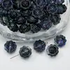Girasol de Cristal Cuentas Sueltas Flor de Cerezo Girasol Joyería con Cuentas Pulsera Hecha a Mano DIY Pendientes Material Accesorios