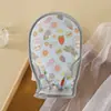 Toalla de baño para frotar dos en uno frotando barro doble cara arena fina flor de baño damas para barro no duele espuma frotando baño toalla de espalda venta al por mayor