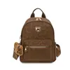 Mochila Ins Coreana Versátil 2025 Nova Moda Mochila para Viagem de Curta Distância Estudante Universitário com Penduricalho