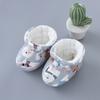 Zapatos de Algodón para Bebé de Hombre y Mujer, Calcetines de Algodón, Zapatos de Invierno para Bebé y Niño Pequeño, Cálidos y de Terciopelo, Engrosados, Suelas Suaves, Anticaídas, Al Por Mayor