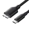 Cable de Datos para Disco Duro Móvil Type-C Micro USB 3.0 Adecuado para Conexión de Teléfono Móvil Caja de Disco Duro Western Toshiba Seagate