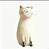Jarrón de gato transfronterizo superventas comercio exterior peculiar lindo gatito adorno de resina decoración de jardín balcón maceta