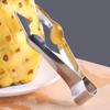 Cuchillo para piña en forma de V, herramienta creativa para cocina doméstica, cuchillo para piña de acero inoxidable engrosado, cortador de piña con forma de ojo, pinza para piña