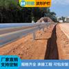 Barandilla de protección corrugada anticolisión para autopistas, tablero de protección de doble onda y tres ondas con pulverización de plástico galvanizado en caliente, barandilla de viga corrugada para carreteras