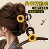 Acessório de presilha de cabelo coque requintado estilo coreano, novo modelo 2026, presilha de tubarão versátil fofa de alta qualidade para mulheres