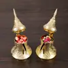 Caixa de Doces Estilo Europeu Frasco de Perfume Esculpido em Ouro Árabe Frasco de Reposição de Óleo Essencial do Oriente Médio Dubai Ornamento em Forma de Chaleira Retrô