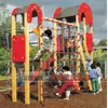 Tobogán de Madera Importado Paraíso del Siglo. Resbaladilla de parque. Tobogán para niños. Tobogán del Parque Comunitario de Jardín de Infancia