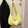 Nuevo Bolso de Hombro con Patrón de Diamantes Otoño/Invierno Bolso Cruzado Casual para Mujer Gran Capacidad Moda para Niñas Bolso Tote Redondo Casual