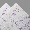 Pansy de Sete Cores Pétalas de Flor de Papel Rasgado à Mão Papel Dongba Flor de Papel Arte Papel Fenghua Papel para Embrulho de Buquê Papel para Embrulho de Flores de Alta Textura