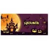 Tapiz de Fondo de Halloween Transfronterizo Hecho a Medida para Decoración de Ambiente de Fiesta de Festival al Aire Libre Banner de Tela Colgante 3X5