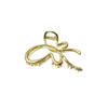 Clip de mariposa hueco de metal grande de 11 cm, clip de tiburón de alta sensibilidad, placa de cabeza trasera, horquilla, venta al por mayor