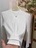 Camiseta Interior de Alto Nivel Gris de Cuello Medio Alto para Mujer, Camiseta de Manga Larga de Invierno Ajustada que se Puede Usar por Fuera, Cálida y Hecha de Terciopelo Alemán