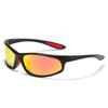 Gafas Deportivas para Exteriores Yusha 185 Parabrisas para Ciclismo Gafas de Visión Nocturna Gafas de Sol Polarizadas Transfronterizas Nuevas para Hombres y Mujeres