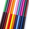 Lápis Colorido Dupla Ponta, Lápis Colorido, Lápis Triangular, 12 Peças, 24 Lápis Coloridos, Mina Bicolor, Apontado nas Duas Pontas