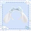 Súper Lindo Diadema de Perro de Orejas Grandes de Dibujos Animados de Felpa para Lavar la Cara Corazón de Niña Horquilla Venta Lindos Accesorios para el Cabello Tocado